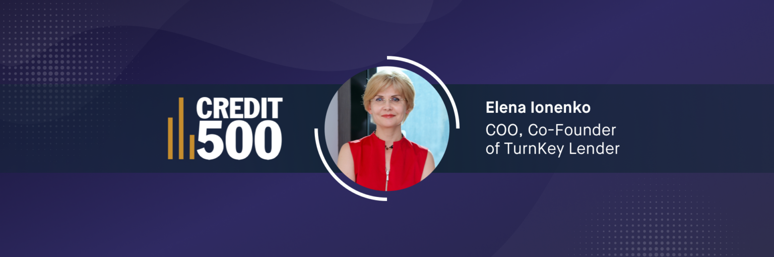 img_Turnkey-Lender_news_Elena Ionenko, Co-Founder & COO of TurnKey Lender Featured in the 2022 Credit 500 Index by Credit Strategy